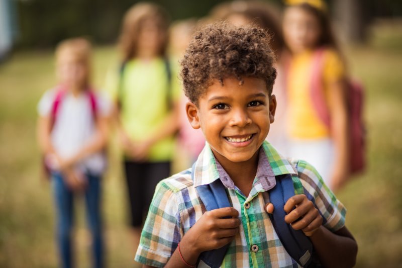 child going back to school